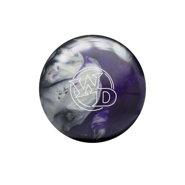 White Dot Black/Purple/Silver - Ten Back Bowling Supply